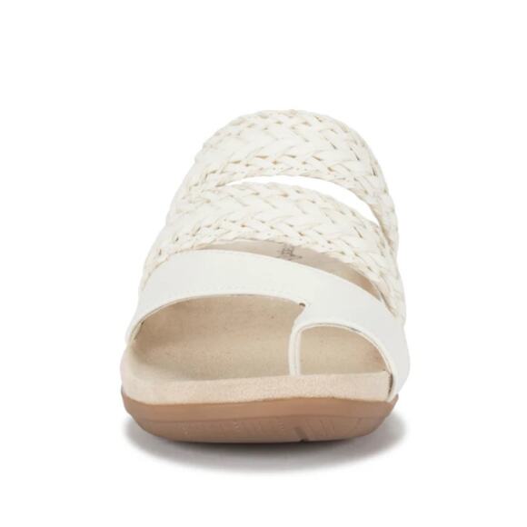 NEW Baretraps Women's Jonelle Flat Slide Sandal Size 10M White Slip On Comfort - Picture 6 of 8